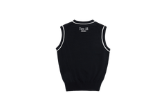 (BLACK) KHALHON x FORE.ALL WOMAN'S SLEEVELESS SWEATER _ 512800102