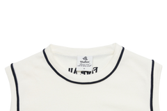 (OFF WHITE) KHALHON x FORE.ALL WOMAN'S SLEEVELESS SWEATER _ 512800199