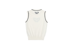 (OFF WHITE) KHALHON x FORE.ALL WOMAN'S SLEEVELESS SWEATER _ 512800199