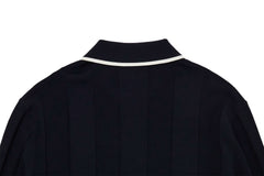 W _ (DARK NAVY) KAHLHON x VIBECADDY "Saturday Golf Club" KNIT _ 512800358