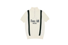 W _ (CREAM) KHALHON' x FORE.ALL SHORT-SLEEVE KNIT PULLOVER _ 512800208