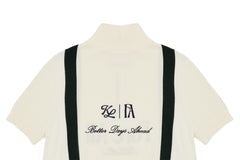 (CREAM) KHALHON' x FORE.ALL SHORT-SLEEVE KNIT PULLOVER _ 512800208