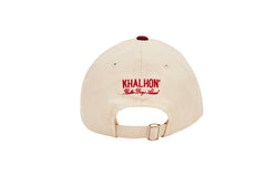 (BURGANDY)KHALHON' x VIBE CADDY LOGO BALLCAP