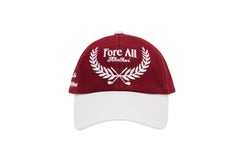 KHALHON' x FOREALL LOGO BALLCAP(BURGANDY)