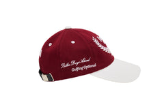 KHALHON' x FOREALL LOGO BALLCAP(BURGANDY)