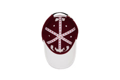 KHALHON' x FOREALL LOGO BALLCAP(BURGANDY)