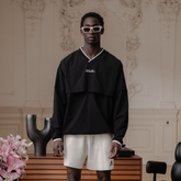 (BLACK) V-NECK SPORTY PULLOVER _ 512700199