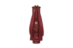 (BURGUNDY) GOLDEN SOUL GOLF X KHALHON' GOLF BAG