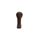 FAIRWAY WOOD COVER LEATHER _ CHOCOLATE BROWN