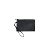 KHALHON' POUCH LEATHER _ BLACK