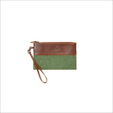 KHALHON' POUCH MIXED _ BROWN & GREEN