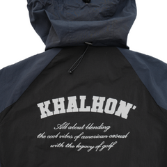NYLON WIND BREAKER (DARK BLUE)
