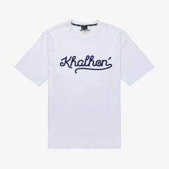 CHAIN STITCH T SHIRTS (WHITE)