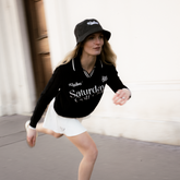 W _ (DARK NAVY) KAHLHON x VIBECADDY "Saturday Golf Club" KNIT _ 512800358