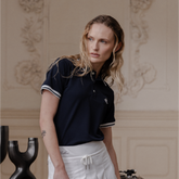 W _ (NAVY)SS PREMIUM POLO_512500356