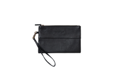 KHALHON' POUCH LEATHER _ BLACK