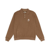 STRIPE POLO (CAMEL)