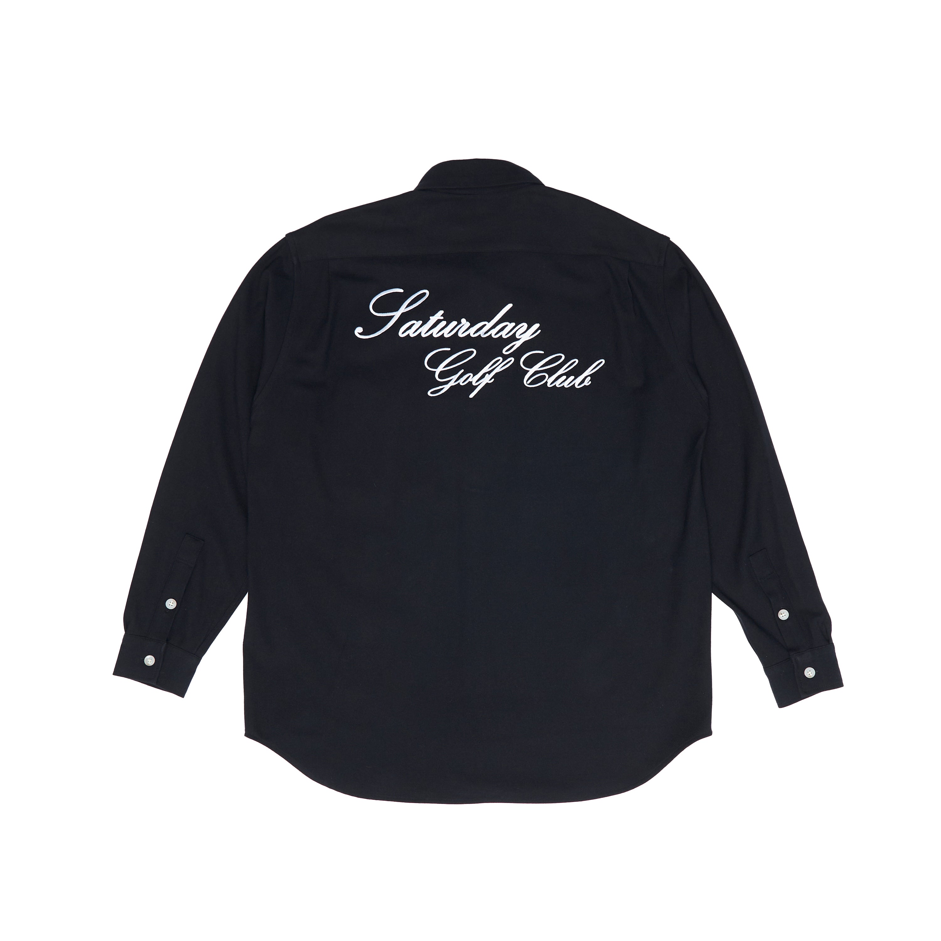 EMBROIDERY SHIRT (NAVY)