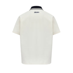 M _ (WHITE)Varsity Panel Polo SS (6127001)