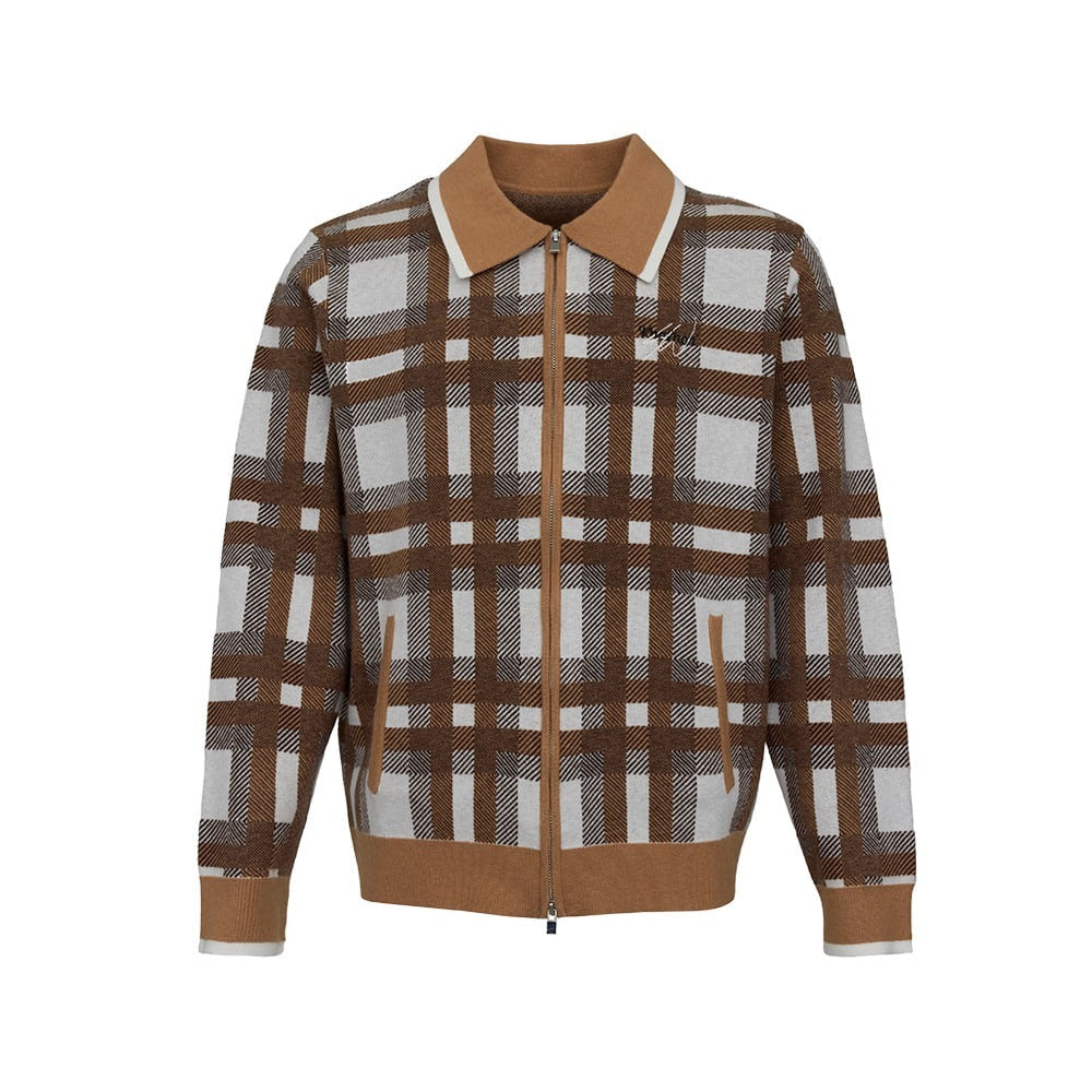 Men's Heritage Check Sweater Jacket