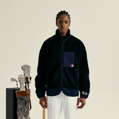 [PAYNTR] M _ (Beige/Black) Heritage Grid Fleece(1100399)