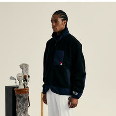 [PAYNTR] M _ (Beige/Black) Heritage Grid Fleece(1100399)