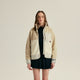 [PAYNTR] W _ (Beige/Black) Heritage Grid Fleece(11003)