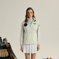 [PAYNTR] W _ (Beige/Black) Lightweight Anorak(11004)