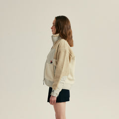 [PAYNTR] W _ (Beige/Black) Heritage Grid Fleece(11003)