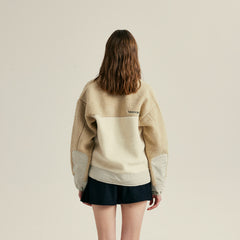 [PAYNTR] W _ (Beige/Black) Heritage Grid Fleece(11003)