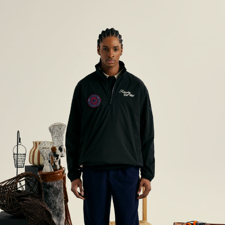 Men's Payntr Lightweight Anorak - Black