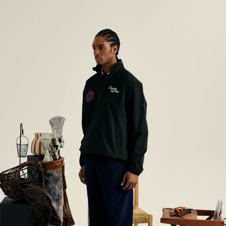 Men's Payntr Lightweight Anorak - Black