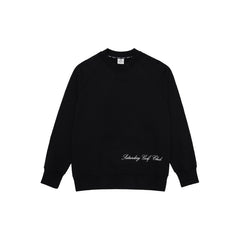 M _ (Black)"Club Division" Structured Sweatshirt(532700199)