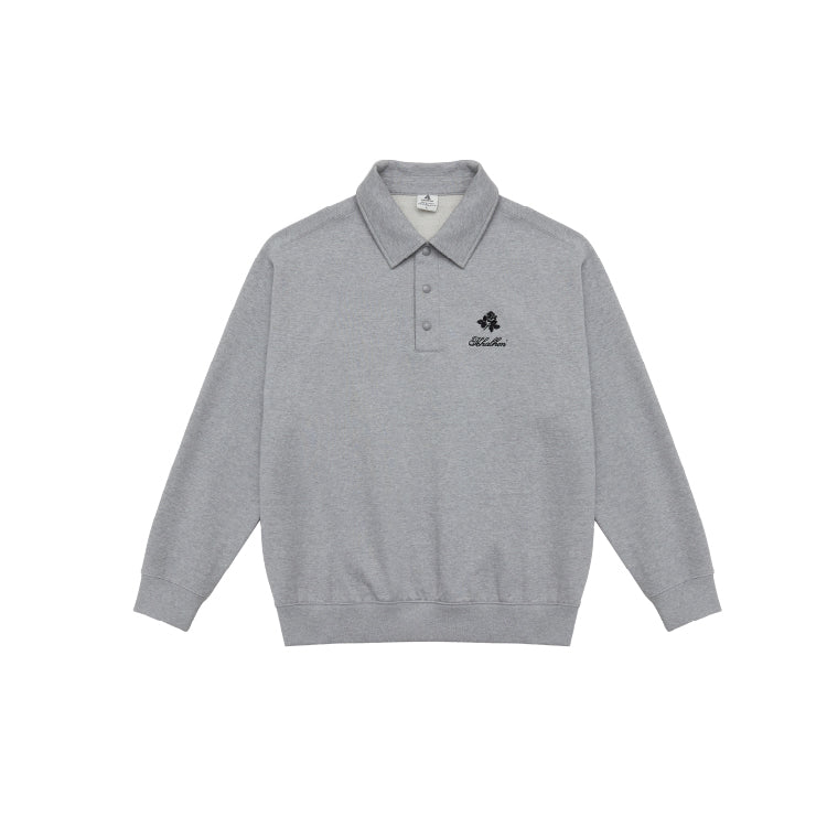 W _ (Gray)19th Hole Polo Sweatshirt(532700212)