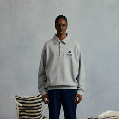 M _ (Gray)19th Hole Polo Sweatshirt(5327000212)