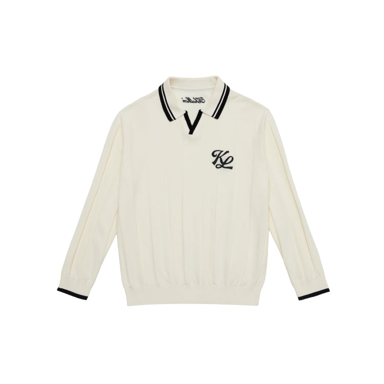 M _ (Ivory)Prepcode Knit Polo(532800105)