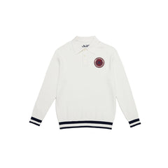W _ (White)Prepwave Knit Polo(532800402)