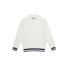 W _ (White)Prepwave Knit Polo(532800402)