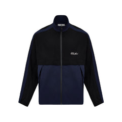 M _ (DARK NAVY) The Varsity Block Windbreaker (6111003)
