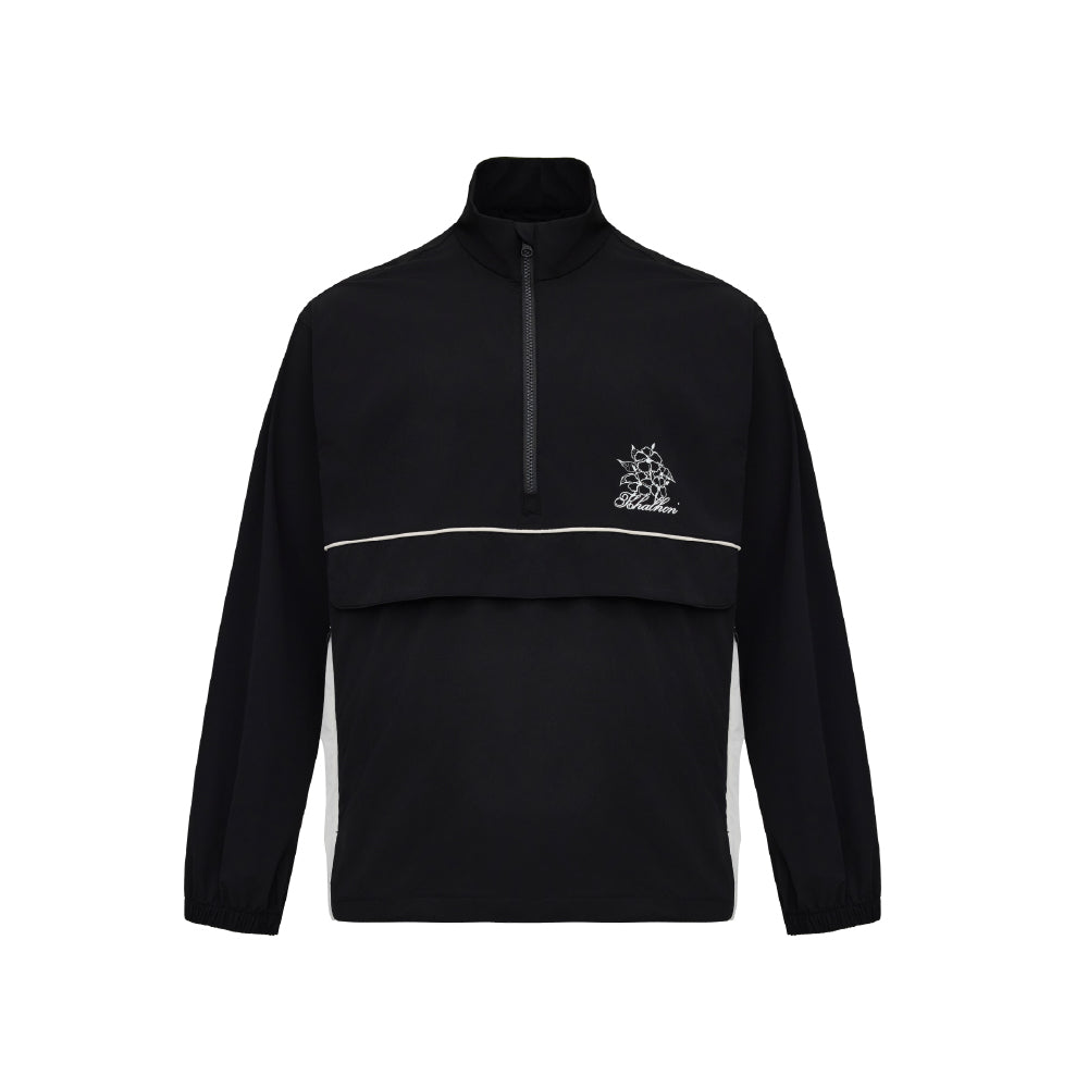 W _ (BLACK) Coastal Meshback Anorak (6111004)