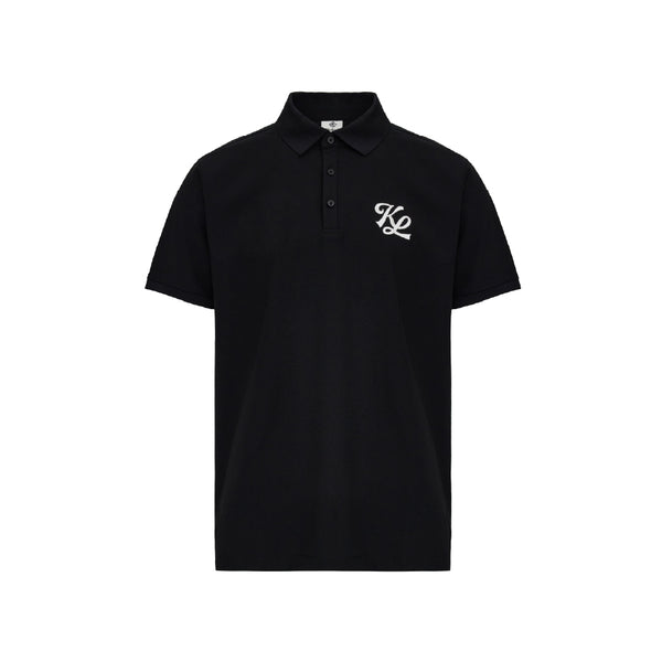 W _ (BLACK) Downtown Collar Polo (6125002) – KHALHON