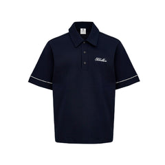 M _ (NAVY)Saturday Club Emblem Polo (6125003)