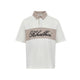 M _ (WHITE) Gallery Tape Polo (6125005)