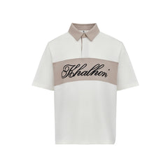M _ (WHITE) Gallery Tape Polo (6125005)