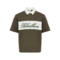 W _ (KHAKI)Gallery Tape Polo (6125005)