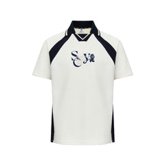 W _ (WHITE)Varsity Panel Polo SS (6127001)