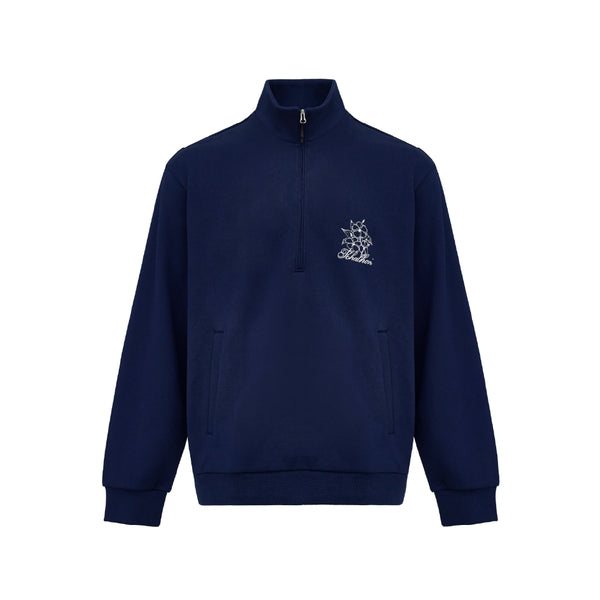 M _ (NAVY) Urban Club Half-Zip Sweat (6127003) – KHALHON