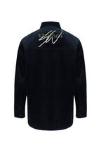 Navy back