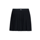 W _ (BLACK) Heritage Slit Pleated Skirt (6133003)