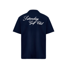 M _ (NAVY) Saturday Golf Club T-shirt (6126003)